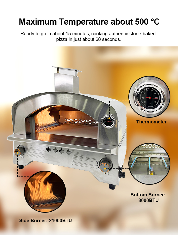 PZ0003G New Wood Pellet Pizza Oven Inside The Best Pizza Oven Buy gas