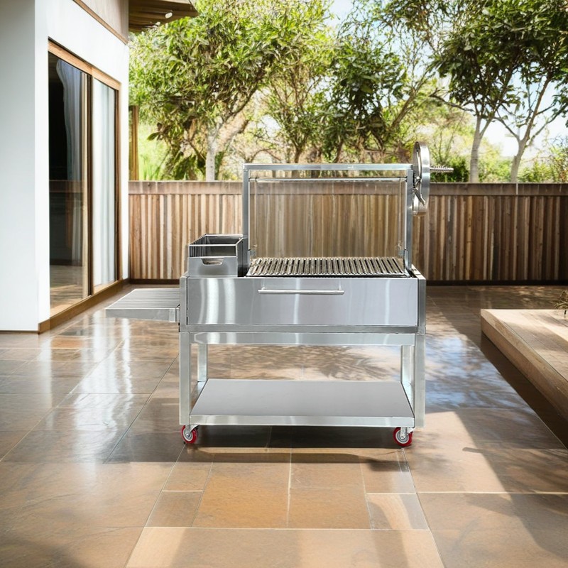 A BBQ Grill In Advance For The Coming Summer