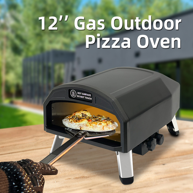 XN12-R Backyard Bake Cooker Garden Mobile Ovens Rotating Indoor Pizza Oven