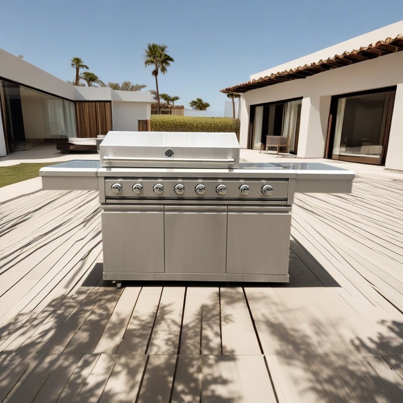 SG008B-A Outdoor Kitchen Ideas Modular DiyOutdoor Kitchen Kits Bar Gas Bbq Grill Burner Outdoor Kitchen Appliances