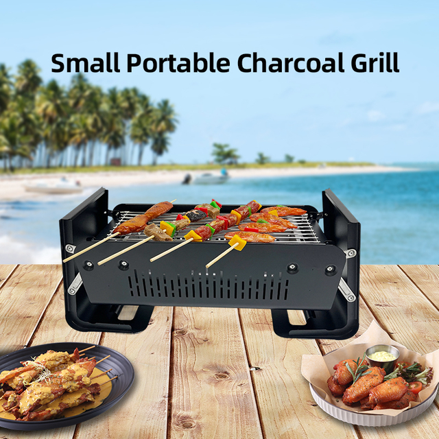 CB01 Mini Camping Stove Smokeless Folding Bbq Grill Charcoal Bbq Grill Portable Charcoal Stove 