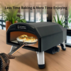 XN12 Outdoor Kitchen Mini Gas Home Pizza Oven Machine 