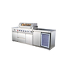 ZH601-1-F Summer Kitchen Outdoor Stainless Steel Gas Grill Fridge BBQ Set Ready to Assemble Backyard Stainless Steel Kitchen Cabinets