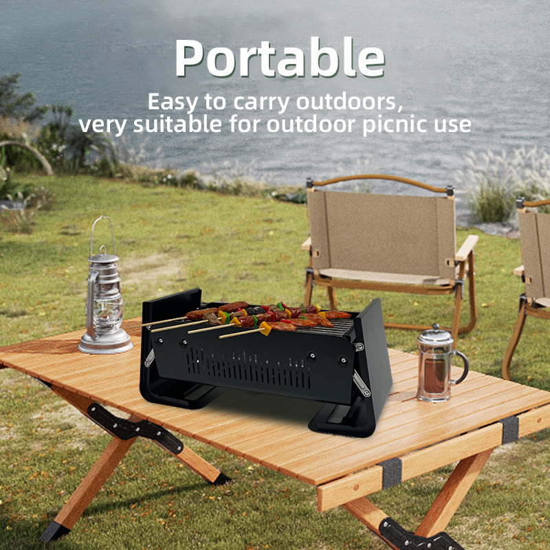 CB01 Mini Camping Stove Smokeless Folding Bbq Grill Charcoal Bbq Grill Portable Charcoal Stove 