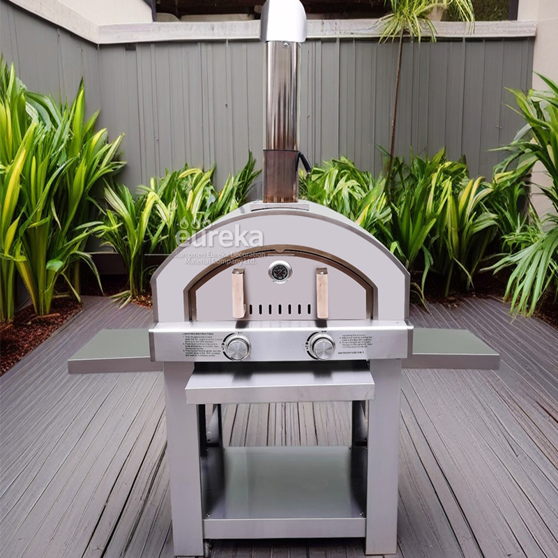 PZ02BG Outdoor Gas Pizza Oven Portable Propane Powered for Backyard Cooking