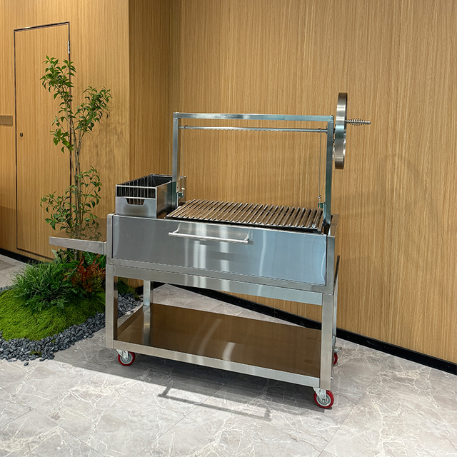 AG01C Stainless Steel Charcoal Barbecue Restaurant Grill