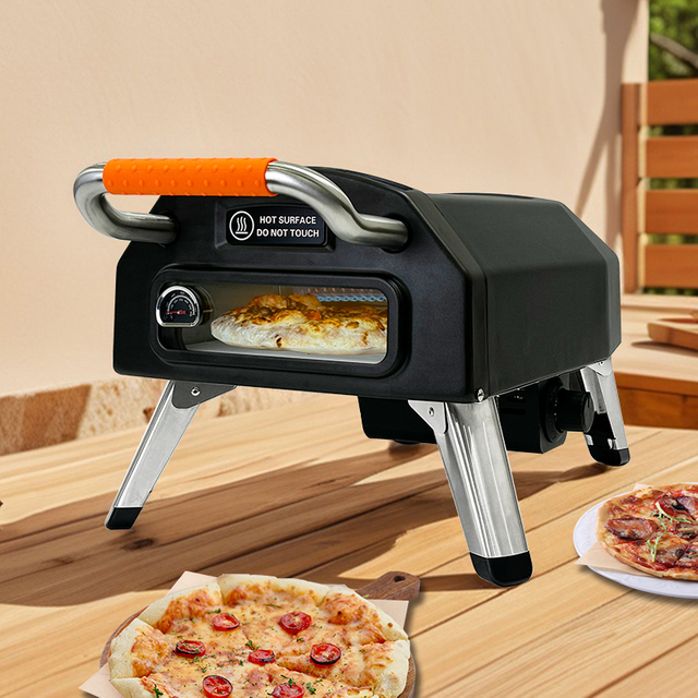XN12PN Foldable Outdoor Pizza Oven – Propane Gas Portable Pizza Maker for Beach, Park & Backyard Use