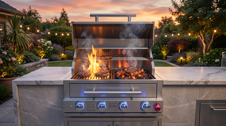 Stainless steel BBQ gril.png