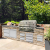 BN002R Stainless Steel Outdoor Kitchen Wall for Home Modular Outdoor Kitchen
