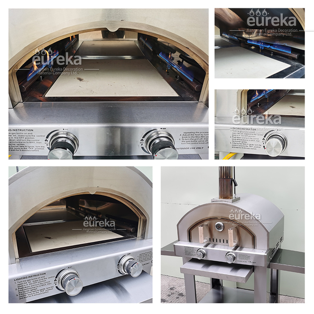 PZ02BG Outdoor Pizza Oven with Stand – Complete Backyard Pizza Oven Set for Easy Setup & Professional Results
