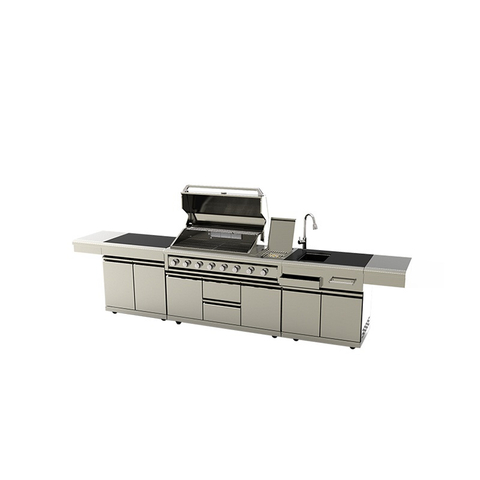 SG008BR-D Diy Outdoor Kitchen Cabinets Acnh Outdoor Kitchen Gas Bbq Grill Outdoor Kitchen Bar