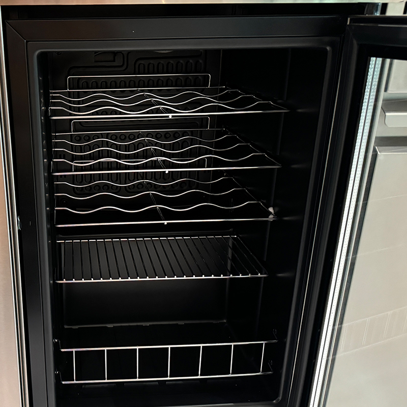 SG008BC-G Professional Commercial BBQ Gas Grill 8 Burners Modular Outdoor Kitchen Design Cabinet with Wine Cooler