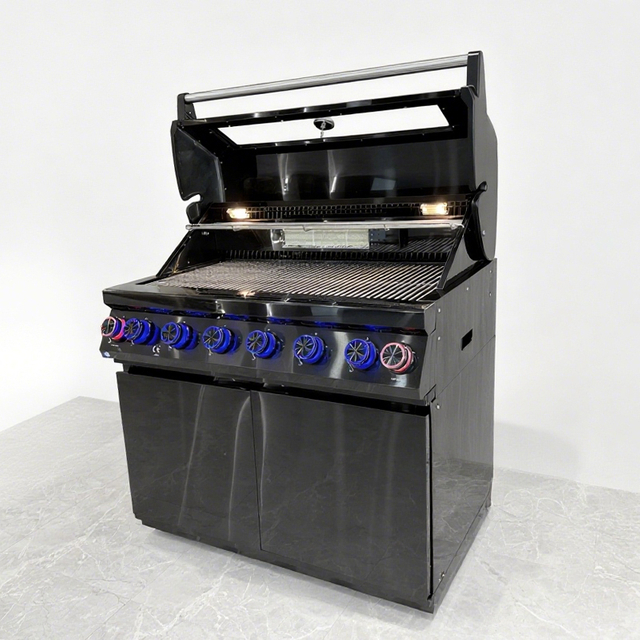 B-EX601G-T Professional Bulit in Bbq Grill Outdoor Stainless Steel Kitchen Barbecue Gas Grills 