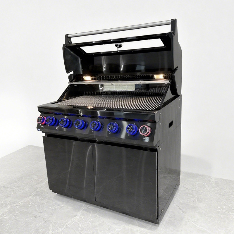 B-EX601G-T Professional Bulit in Bbq Grill Outdoor Stainless Steel Kitchen Barbecue Gas Grills 