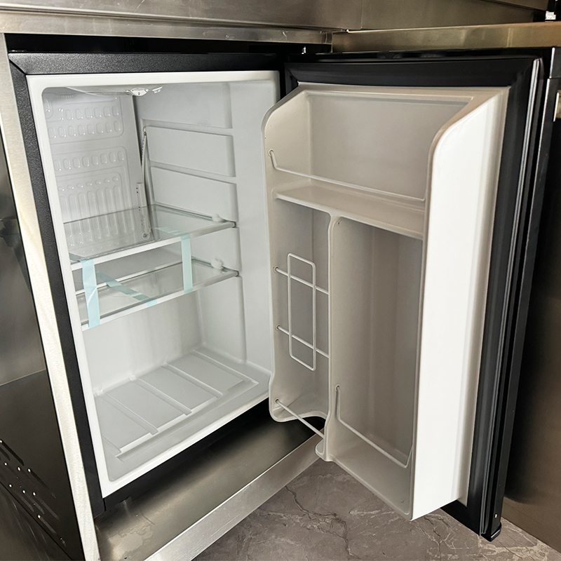 SG008BF Premium Stainless Steel Outdoor Kitchen Cabinet - Gas Grill Cabinet for Garden Parties & Camping Trips