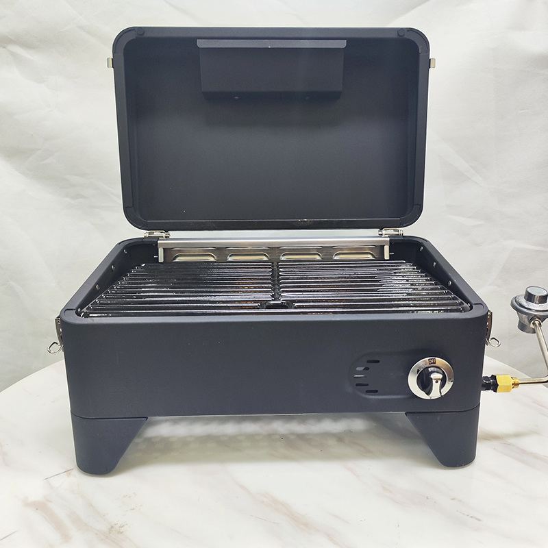 Eureka GD0002G RV Mounted Gas Griddle - Portable Side Mount Propane Grill for RV Exterior Wall & Trailers with Wall-Mounting Bracket & Space-Saving Design