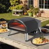 XN16 Stainless Steel Pizza Oven - Outdoor Gas Pizza Oven Perfect for Camping Trips & Patio Meals