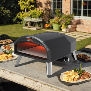 XN16 Stainless Steel Pizza Oven - Outdoor Gas Pizza Oven Perfect for Camping Trips & Patio Meals