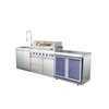 ZH601BG Premium Summer Kitchen Outdoor Stainless Steel Gas Grill Kitchen Cabinet
