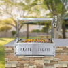 SC004K-T Built In Charcoal Grill Outdoor Kitchen Island BBQ Grill 