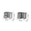 BN002R Stainless Steel Outdoor Kitchen Wall for Home Modular Outdoor Kitchen
