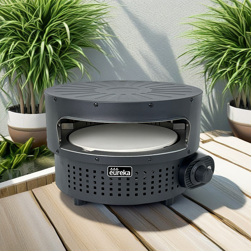 The Smart Choice for Outdoor Pizza Lovers: 12" Auto-Rotating Gas Pizza Oven