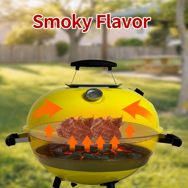 AP185-Y Portable Cheap Charcoal Small BBQ Grill