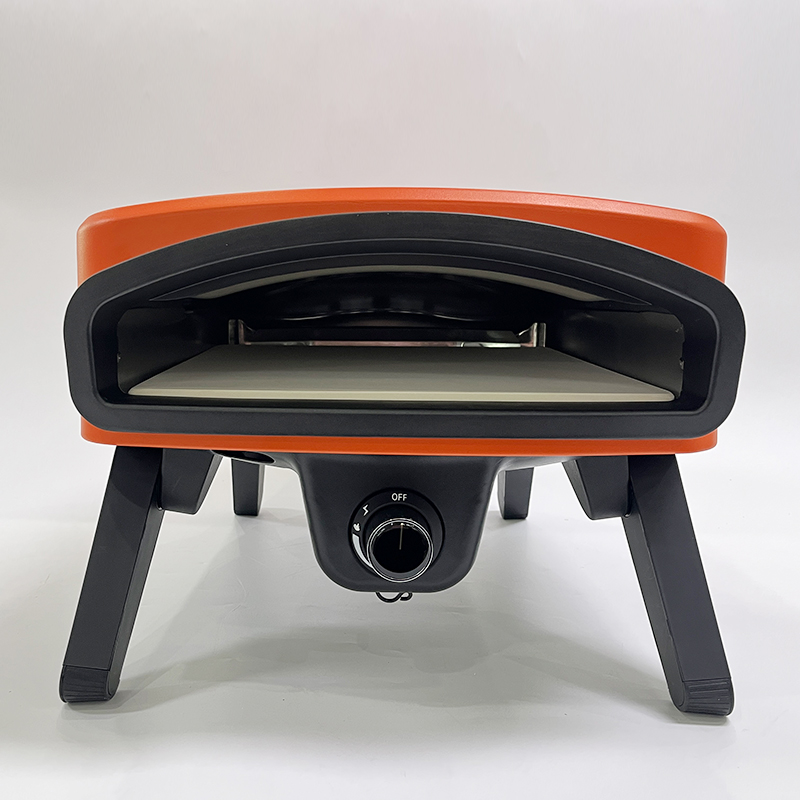 Eureka BT14 Portable Propane Gas Pizza Oven - 14" Tabletop Outdoor Pizza Maker with Foldable Legs - Reaches 932°F in 15 Mins