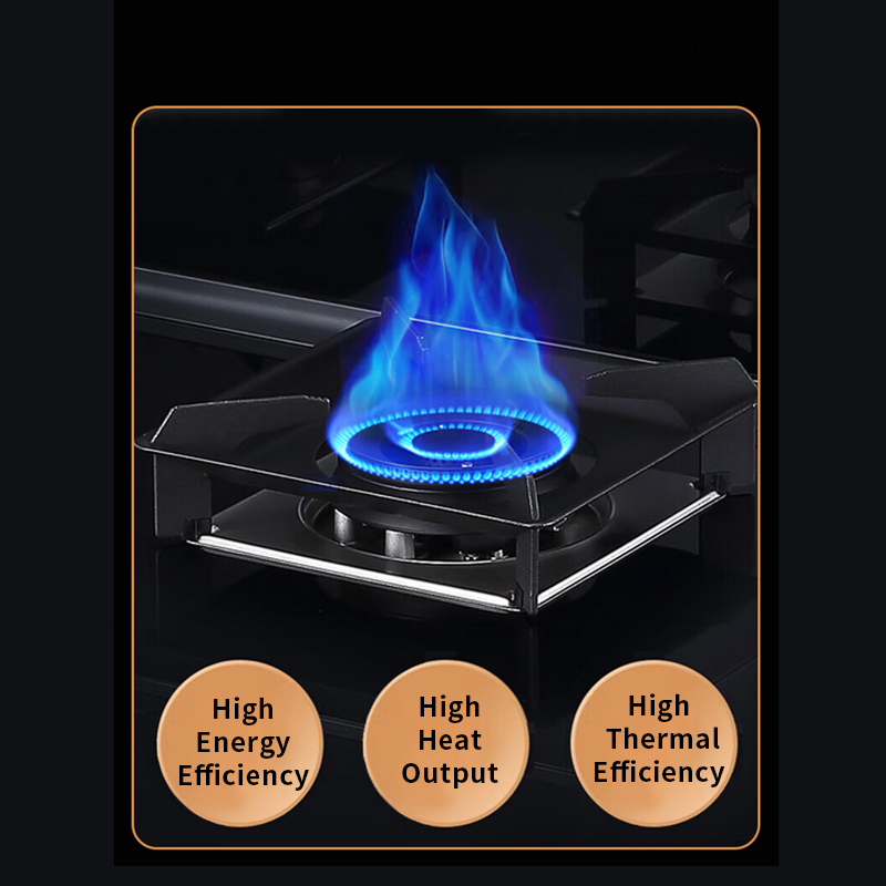 Eureka Professional 900mm Integrated Smart Gas Kitchen - All-in-One Cooker with Oven & Storage Suite