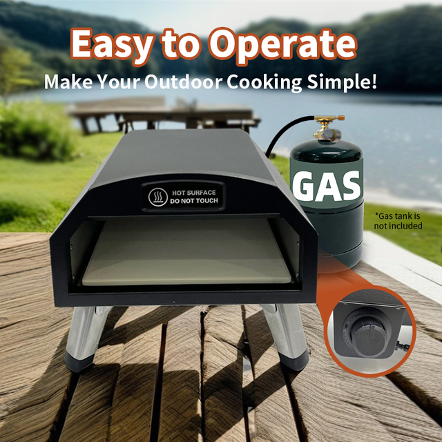 XN12S Portable Gas Pizza Oven Outdoor Mini for Baking