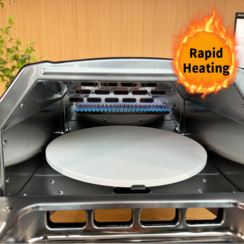 XN12P Garden-Ready Pizza Oven Rotating Gas Pizza Oven for Restaurants