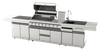 SG008BR-D Diy Outdoor Kitchen Cabinets Acnh Outdoor Kitchen Gas Bbq Grill Outdoor Kitchen Bar