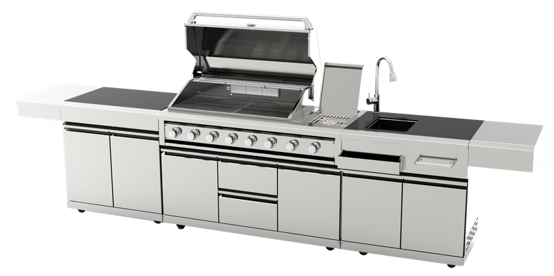 SG008BR-D Diy Outdoor Kitchen Cabinets Acnh Outdoor Kitchen Gas Bbq Grill Outdoor Kitchen Bar