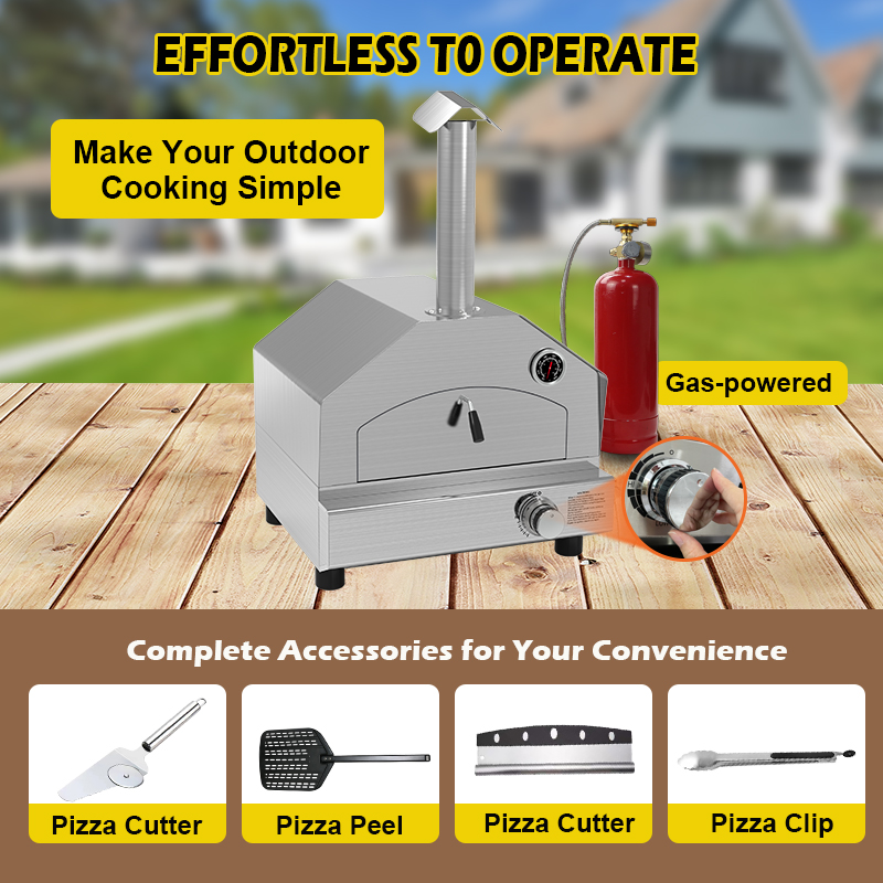 PZ0002G Commercial Woodfired Pizza Oven Oem Tabletop Wood Pizza Oven