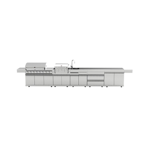 SG008B-WL Outdoor Cabinet Kitchen Price Bbq Complete Sets Island Garden Modern Kitchen