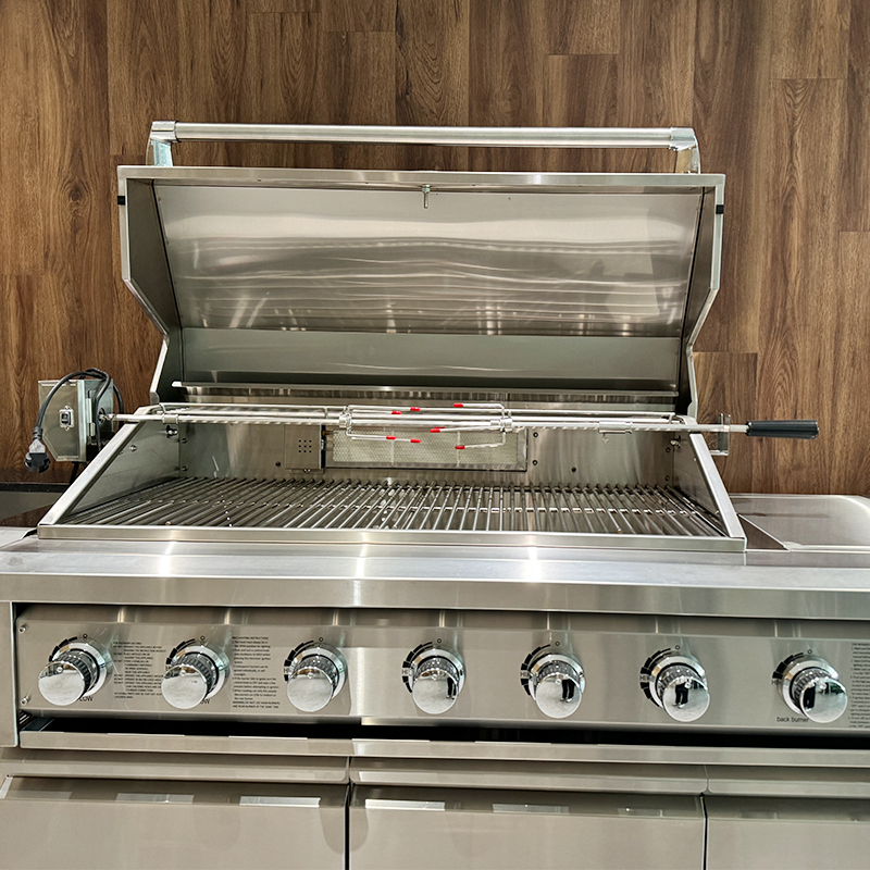 SG008BC-F Luxury Grill Kitchen BBQ Kitchen Outdoor Gas Garden Barbecue BBQ Gas Grill BBQ Grills Outdoor Kitchen