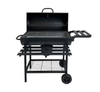 EY010 Small Portable Charcoal Grill Cast Iron BBQ Grill For Indoor & Outdoor Use