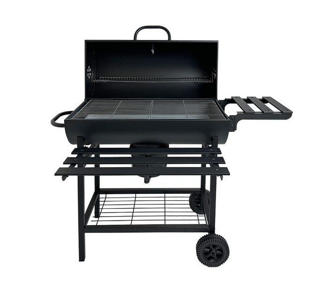 EY010 Small Portable Charcoal Grill Cast Iron BBQ Grill For Indoor & Outdoor Use