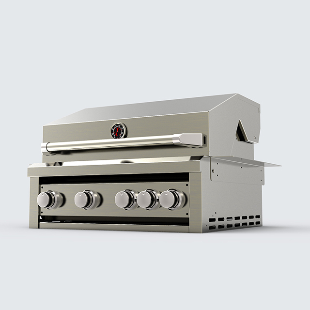 BN0004G Professional Bulit in Bbq Grill Outdoor Stainless Steel Kitchen Barbecue Gas Grills 