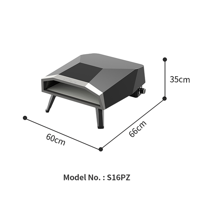 S16PZ garden Pizza Ovens for The Home Pizza Oven Party