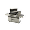 SG008B-AD Modern Outdoor Stainless Steel Gas BBQ Grill Machine Gray Glossy Kitchen Cabinet Design