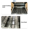 BN0004G Professional Bulit in Bbq Grill Outdoor Stainless Steel Kitchen Barbecue Gas Grills 