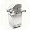 Eureka S401G 4+1 Burner Gas BBQ Grill: 18.3KW High Power #430 Stainless Steel Grill with Side Burner - Professional Wholesale BBQ Manufacturer