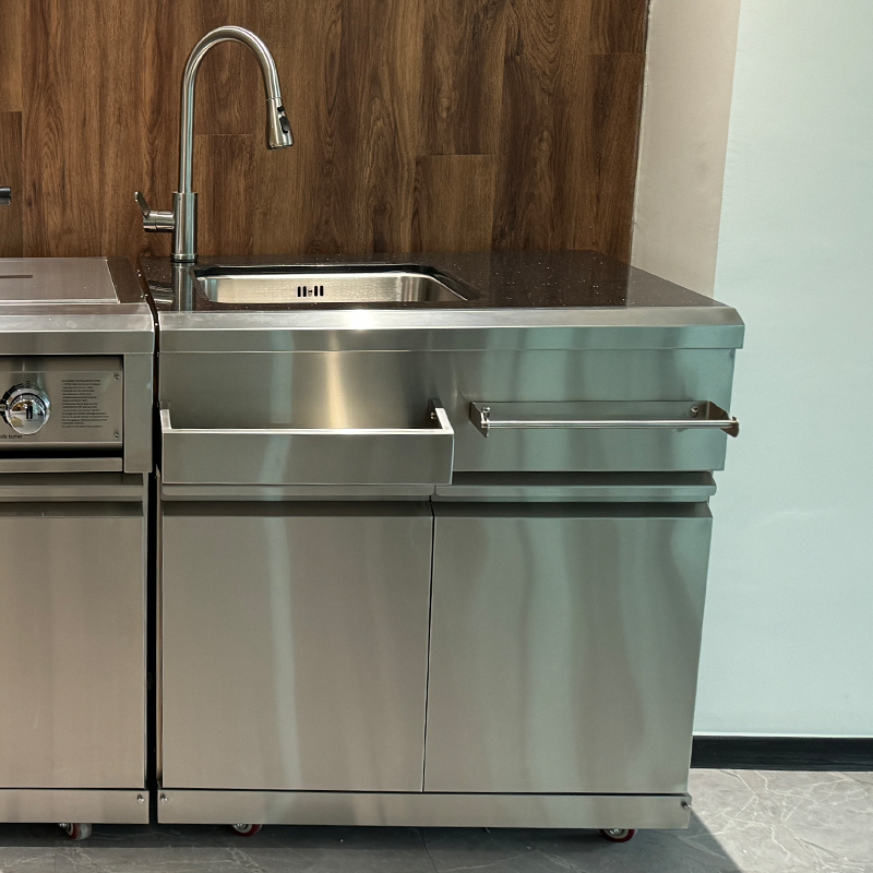 SG008B Quality Assurance Stainless Steel Bbq Outdoor Kitchen Outdoor Bbq Kitchen Modulars Outdoor Kitchen Bbq Island