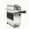 Eureka S401G 4+1 Burner Gas BBQ Grill: 18.3KW High Power #430 Stainless Steel Grill with Side Burner - Professional Wholesale BBQ Manufacturer