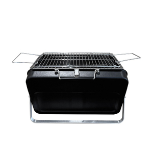 Eureka FG01C Portable Suitcase Charcoal BBQ Grill: Folding Tabletop Grill with Independent Charcoal Tank - Wholesale Lightweight Camping Gear