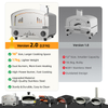 LS16 Outdoor Portable Inch 16 Home Pizza Ovens Gas