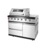 BW411-G 4+1+1 Burner Gas BBQ Grill - 78000 BTU Stainless Steel Grill with Rotisserie