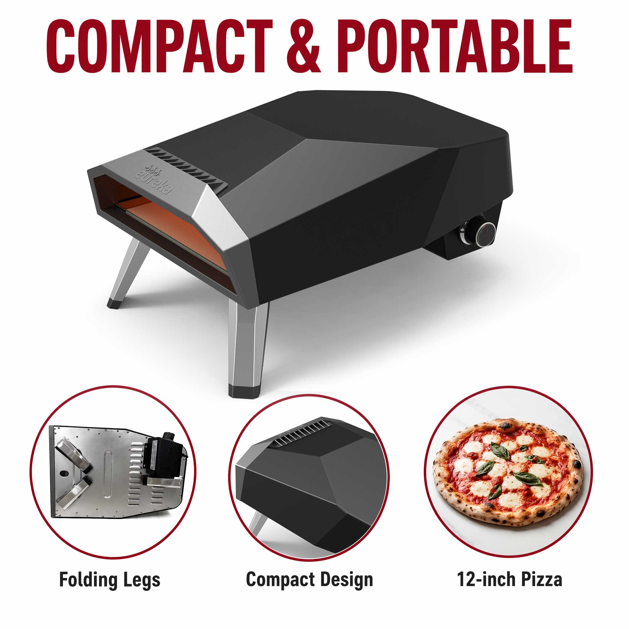 S12PZ-A1 Gas - Powered Diy Outdoor Pizza Oven Large Outdoor Outside Pizza Oven