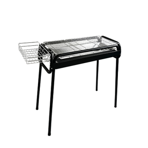 Eureka EY006 Large Metal Charcoal BBQ Grill: Pull-Out Charcoal Tray & Side Storage Basket - Wholesale Outdoor Garden Grill Supplier